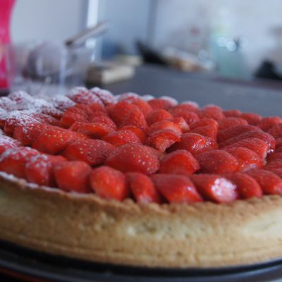 Tarte aux fraises