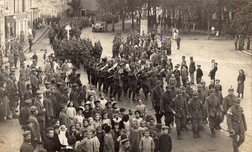 les toupes allemandes à Vic avant et pendant la guerre de 14/18