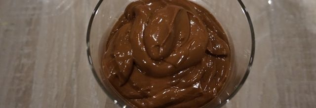 crème au chocolat sans sucre
