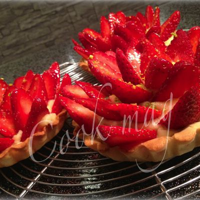 tartelettes fraises pistaches