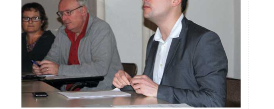 arnaud samuel, tête de liste du ps aux municipales 2014