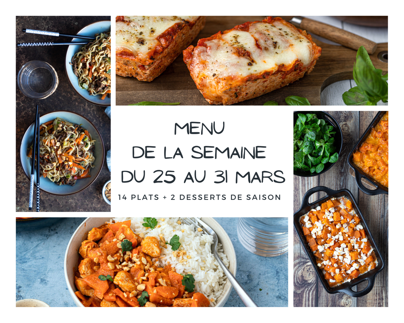 menu semaine hiver