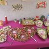ANNIVERSAIRE KAYLINE 2 ANS : Theme Hello Kitty  BUFFET FROID  30 pers