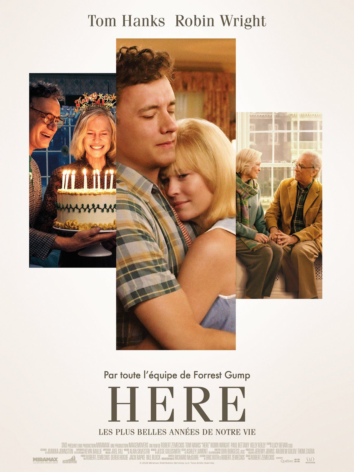 Here plus Belles Années notre (2024) Robert Zemeckis