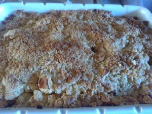 Crumble aux pommes