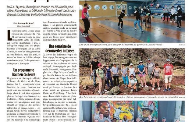RESpectOl fait la une des journaux aux Caraïbes 