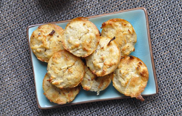 Financiers à la pomme râpée