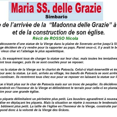 LA STORIA DELLA STATUA DELLA MADONNA DELLE GRAZIE