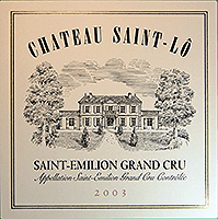 Connaissez-vous "Château Saint-Lô"?