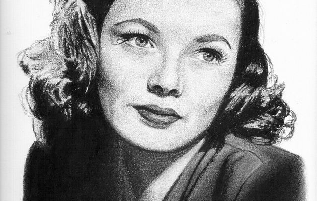 Portrait de Gene Tierney