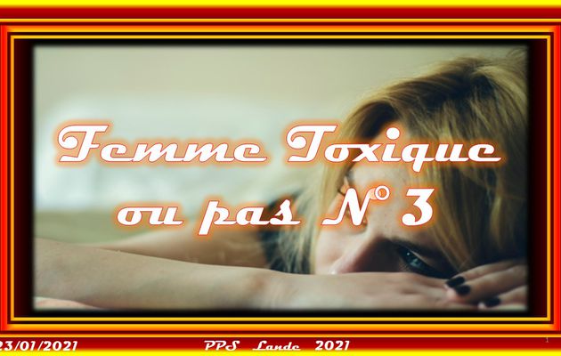 Femme Toxique ou pas N° 3 par Lande .