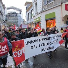 Pour le Retrait de la loi Travail : rendez-vous mardi à Bourges et Vierzon -