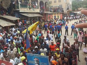 Matadi en ébullition ce mardi 22 novembre 2016 (Photos Matadi Mbanza Velela) 