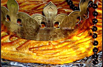 Galette des rois crème pralinée amande