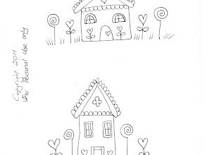 maisons redwork