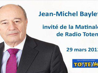 JEAN-MICHEL BAYLET INVITÉ DE LA MATINALE DE RADIO TOTEM