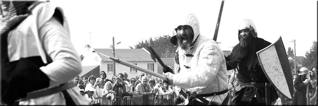 Médiévales de Guérande 2011 Les panoramiques noir et blanc Thierry Weber