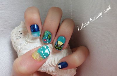 Participation au concours Ocean de Blanche nail