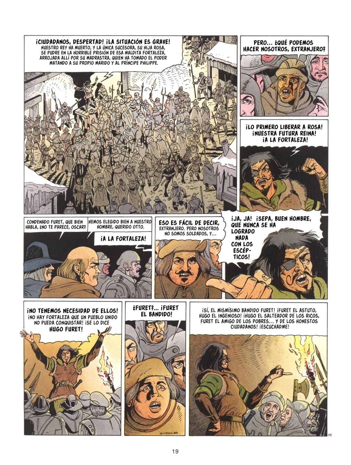 Ivor, Una historia de la Revista Tintín