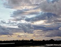 Les ciels dans les marais-salants de la Presqu'Ile Guérandaise