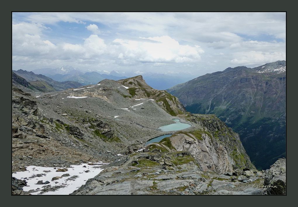 La montée en quatre heures de 1600 m à 2916 m. 