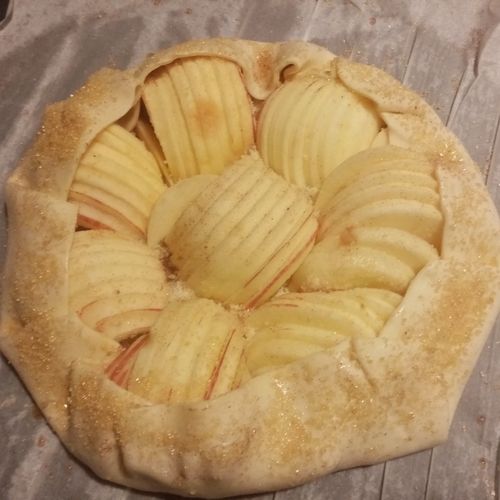 Tarte Rustique Aux Pommes Sans Moule De Laurent Mariotte Dans Petit Plats En Equilibre Mes Meilleures Recettes Faciles