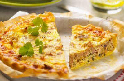 Recette facile : quiche au thon 