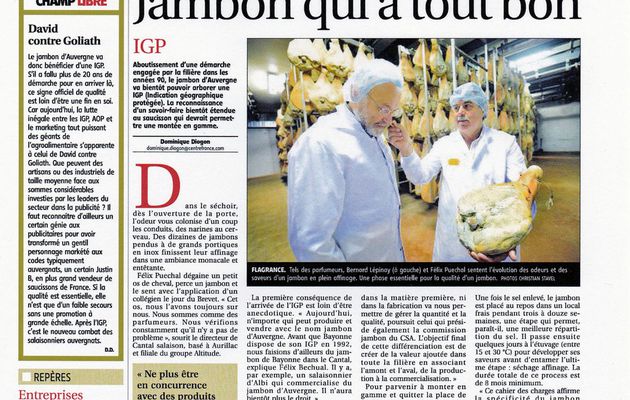 Dans le jambon tout est bon 