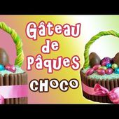 Gâteau de Pâques au chocolat facile et design avec Fashion cooking