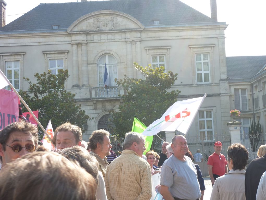 Réforme des retraites, le mouvement social sans précédent à Montargis: le 25 mai, les 7 et 23 septembre, les 2,12 et 16 octobre 2010