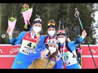  MAYA Championne du monde en relais catégorie jeune