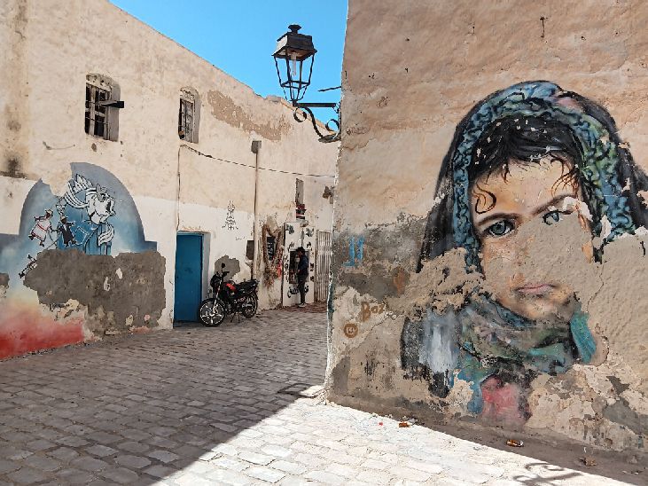 TUNISIE 1/3 : île de DJERBA, sous le charme de HOUMT SOUK. 