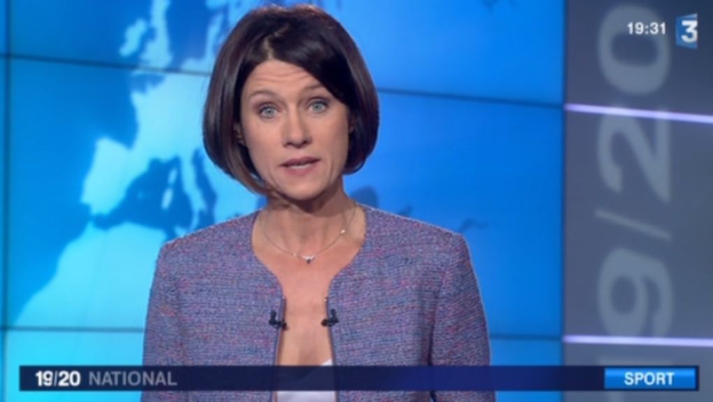 2013 01 31 - CAROLE GAESSLER - FRANCE 3 - LE 19-20 NATIONAL @19H30