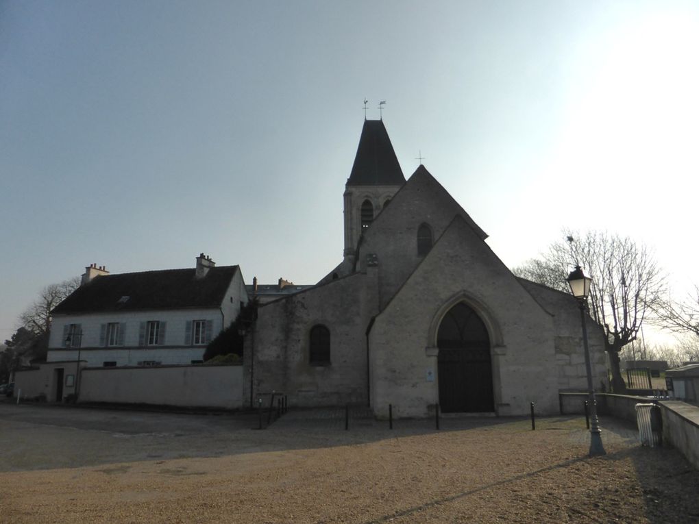 puis une remontée sur les hauteurs d'Herblay