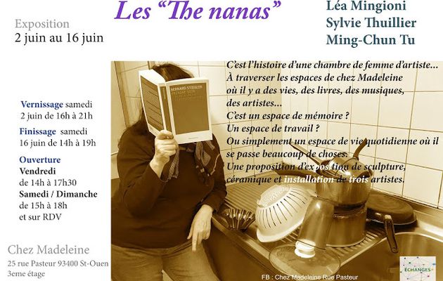 Les "The Nanas", exposition collective : un appartement pour trois artistes