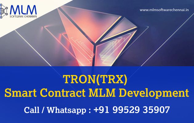  TRON(TRX)smart contract MLM development-MLM software chennai