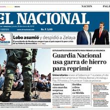 Guardia Nacional señala a El Nacional por manipular imagen de dispositivo de protección policial