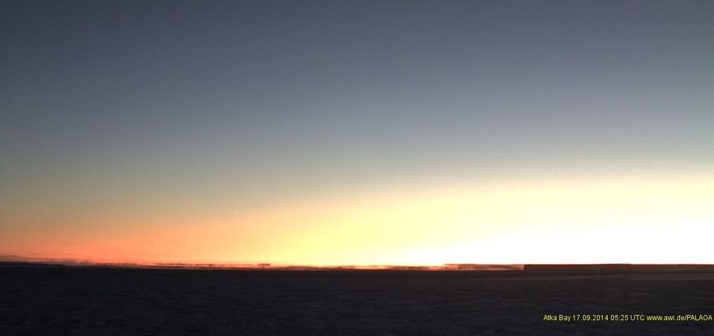 Un deuxième Soleil dans l'antartique Neumayer Palaoa