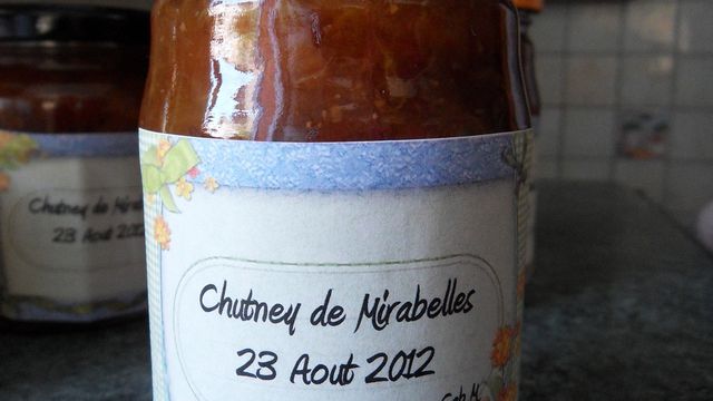 Chutney de Mirabelles