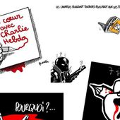 Les dessinateurs du monde entier rendent hommage à Charlie Hebdo