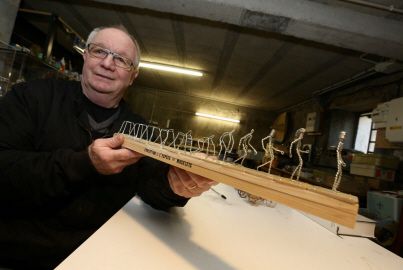 Hyèvre-Paroisse : la passion des muselets sculptés de Jean-Pierre Boudinet