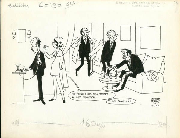 Giscard d'Estaing, en quelques centaines de caricatures...