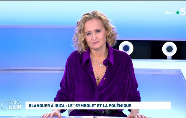 Caroline Roux C Dans l'Air France 5 le 18.01.2022