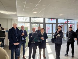 La rénovation du Collège Bérengère de Navarre achevée après 3 années de travaux.
