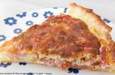 Quiche avec un peu de tout et un peu de rien ...