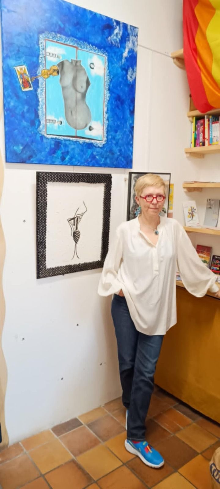 Frederique gouzien,Letrange frederique, artiste plasticienne,peinture art contemporain,Lucbardez et Bargues,Mont de Marsan,les Landes
