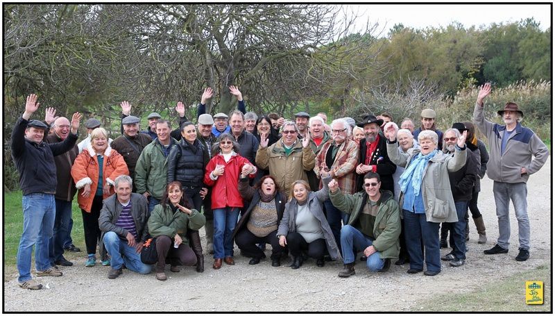 Samedi 22 novembre 2014 ... avec le CTPR des Areneros du Pays d'Arles déjeuner et visite de la manade au Mas du Carrelet chez Bruno Blohorn au bord du Vaccarès sur la draille à proximité du Domaine de Méjanes