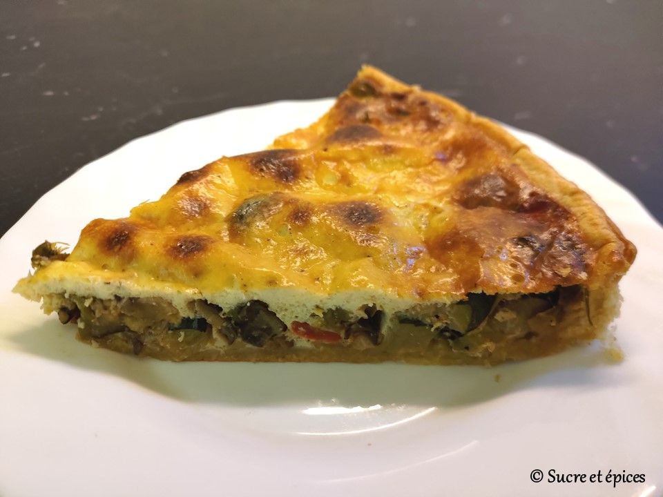 Quiche aux légumes - Recette en vidéo