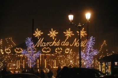 Illuminations et marchés de Noël : Besançon, Montbéliard, Paris, Sud de la France...