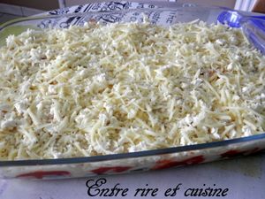 Gratin de Courgettes au Jambon et à la Tomate